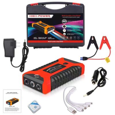 Multi Purpose Car Jumper Kit with Air Compressor
